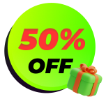 50% off
