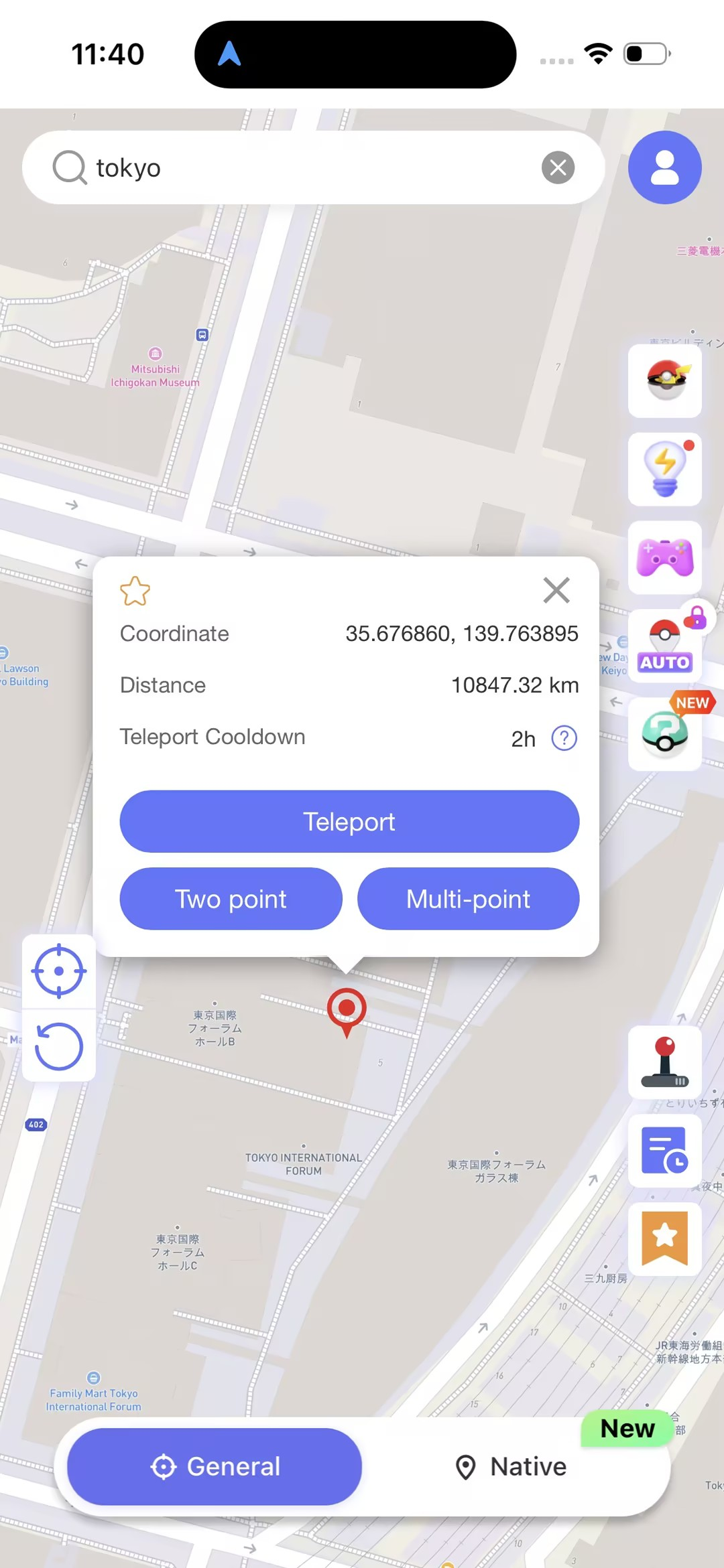 teleport location fonesgo ios