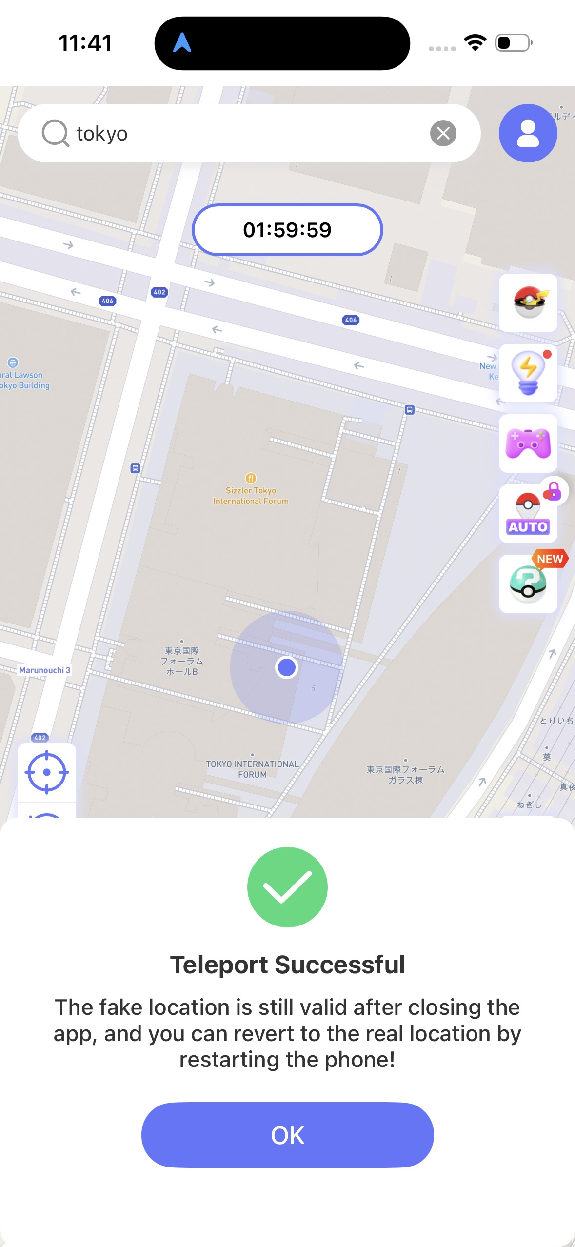 teleport success fonesgo ios