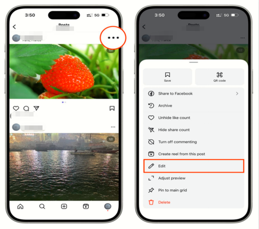Adjust Instagram Location on Iphone