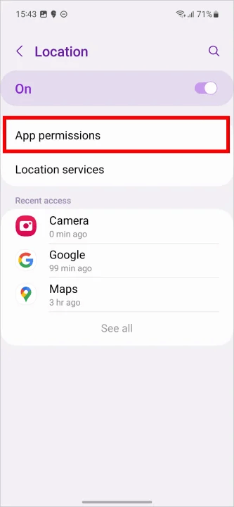 android app permissions