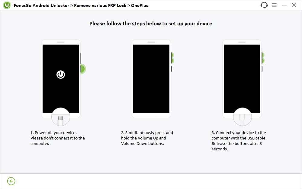 set up oneplus device