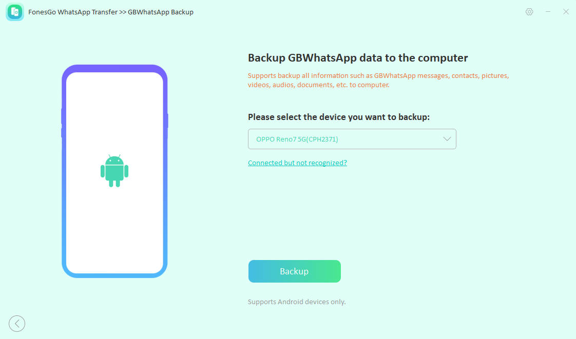 backup gbwhatsapp data