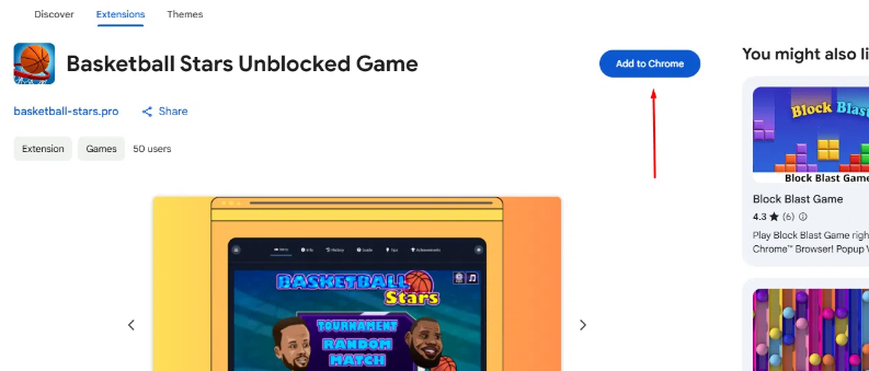 basketball stars unblocked game