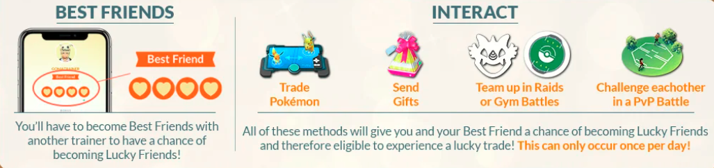 become best friend in pokemon go