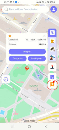 check favorite fonesgo android