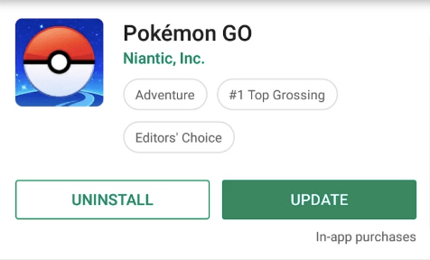 check pokemon go version