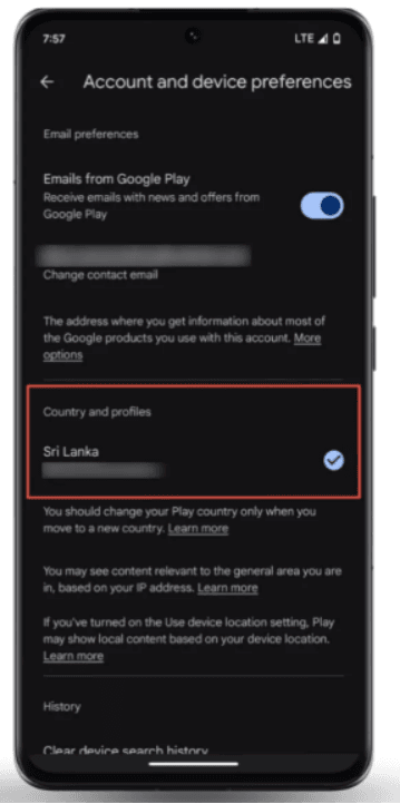 choose the name of the country