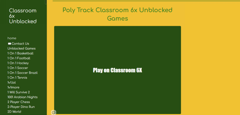 classroom 6x