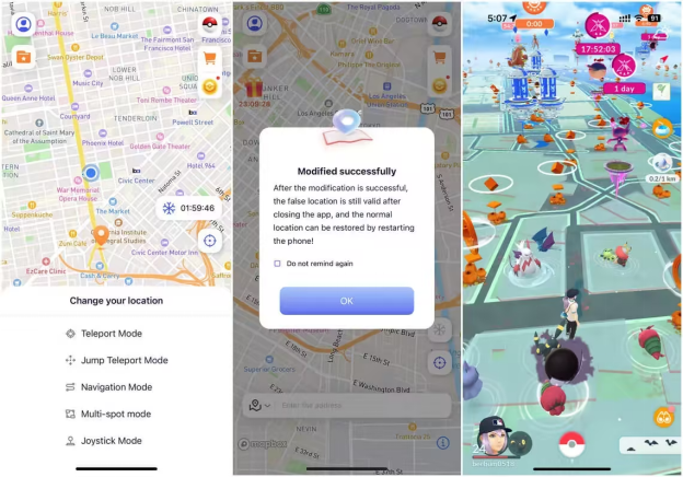 Click Move to Teleport