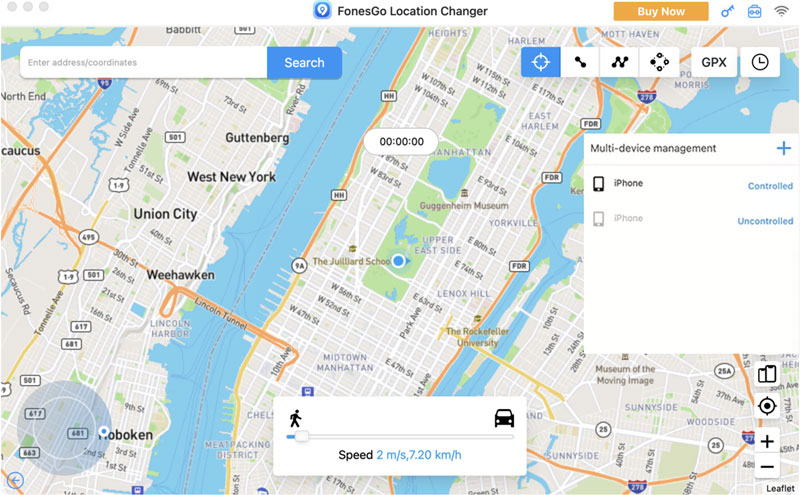 control multi devices location changer mac