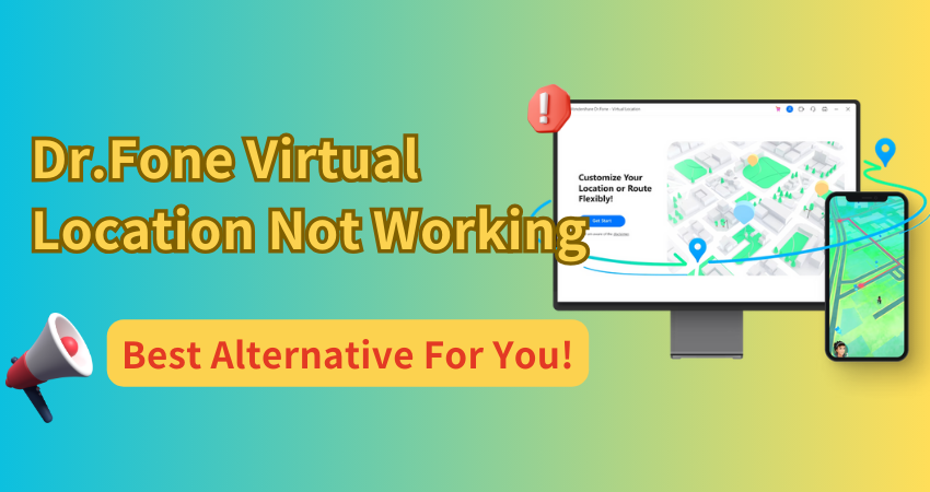 dr.fone virtual location not working
