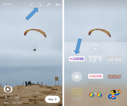 Enter Desire Location
