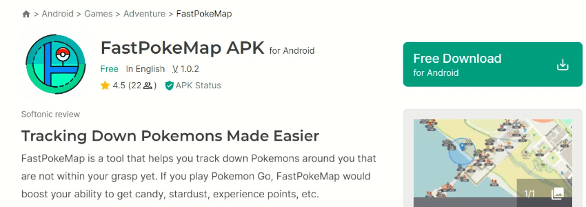 fastpoke map