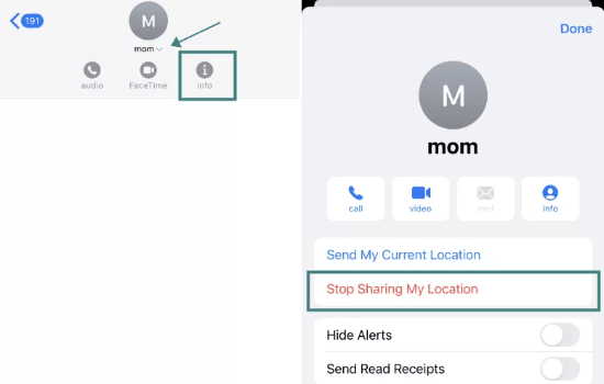 hide location