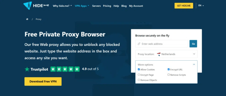 hideme proxy