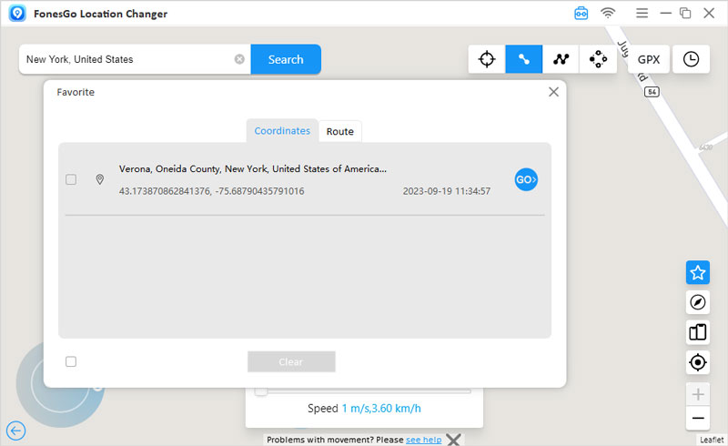 history records fonesgo location changer win