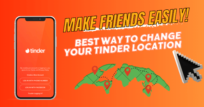 how tinder location works