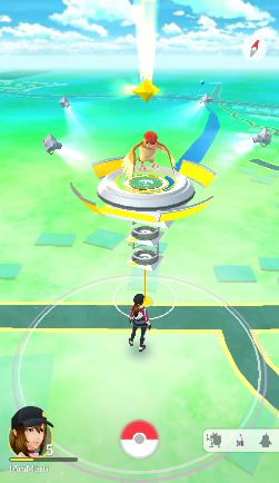 how to fly in pokemon go