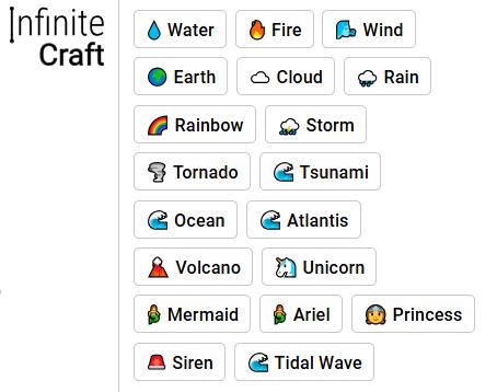 infinite craft