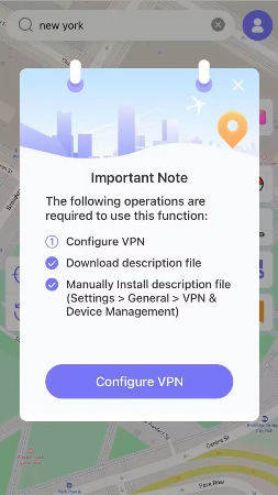 joystick configure vpn