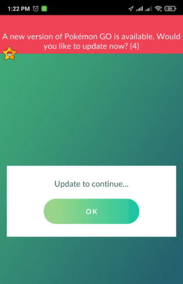latest pokemon go