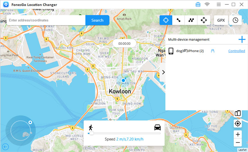 multi devices fonesgo location changer