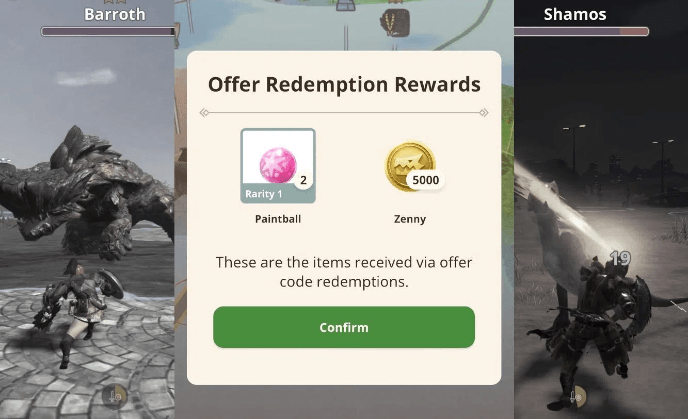 offer redemption code