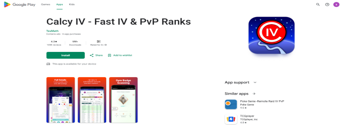 Pokemon Go Calcy Iv