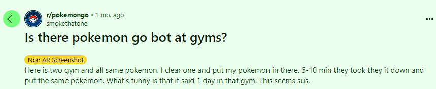 Pokemon Go GYM Bot