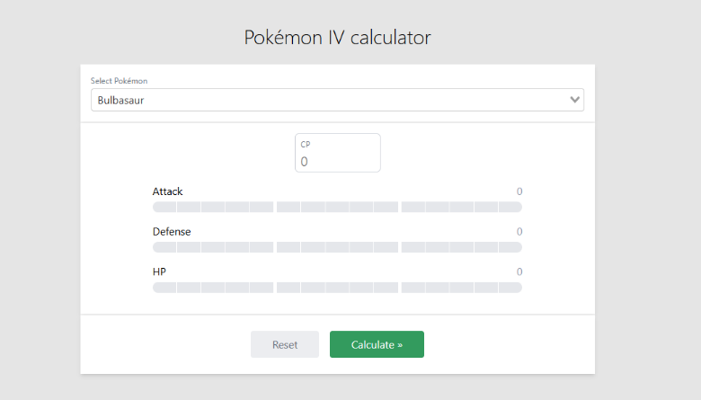Pokemon Go Iv Checker Online