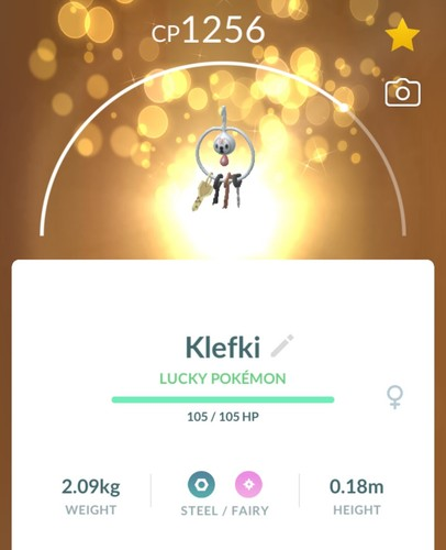 pokemon go klefki 1
