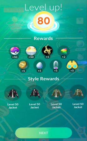 Pokémon Go Level 80 Tasks