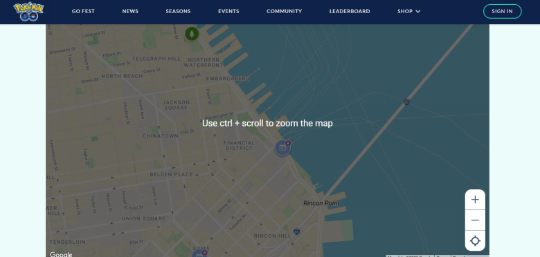 Pokemon Go Map