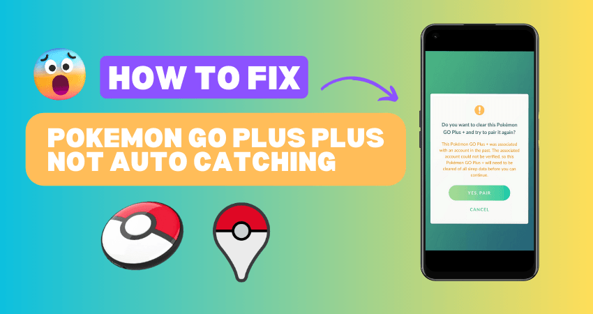 Pokemon Go Plus Plus not auto catching
