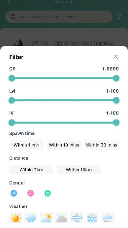 Pokemon Resource Filter