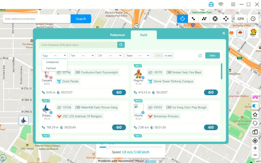 Pokemon Resource from Raid