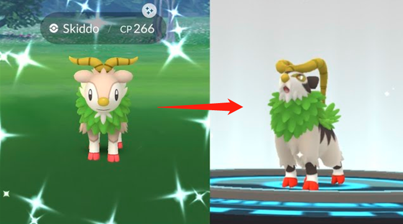 pokemon skiddo evolution