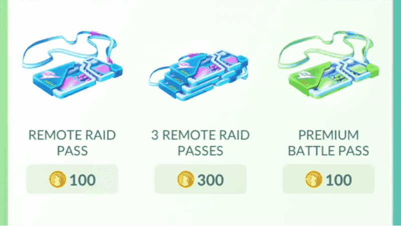 remote raid passes