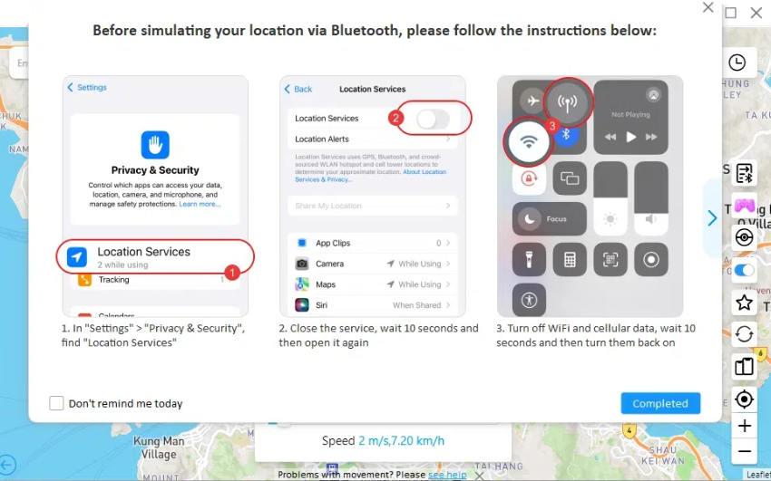restart location services