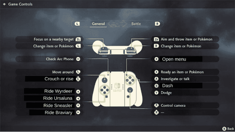 set up controls and settings