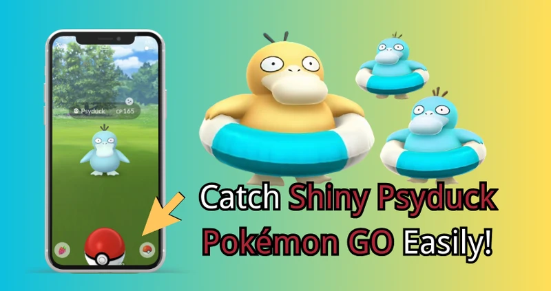 Shiny Psyduck Pokémon Go