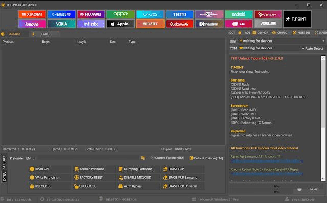 TFT Unlock Tool
