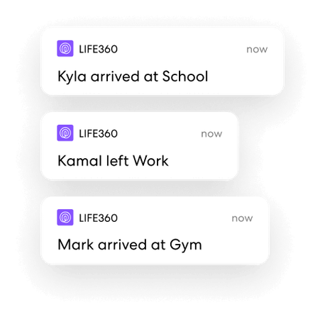 Types of Life360 Notifications