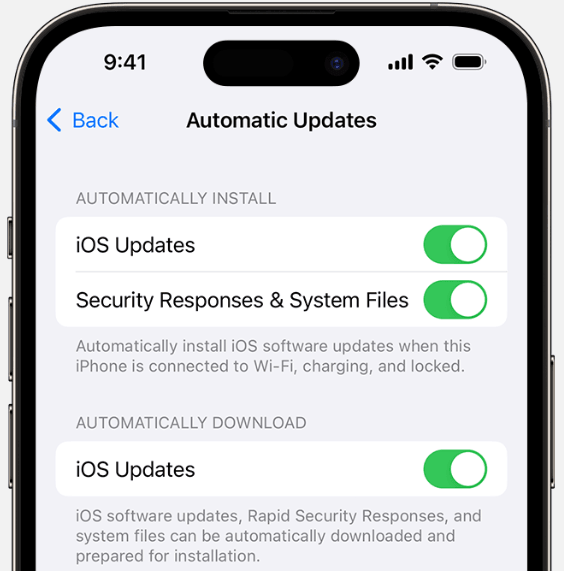 update ios version