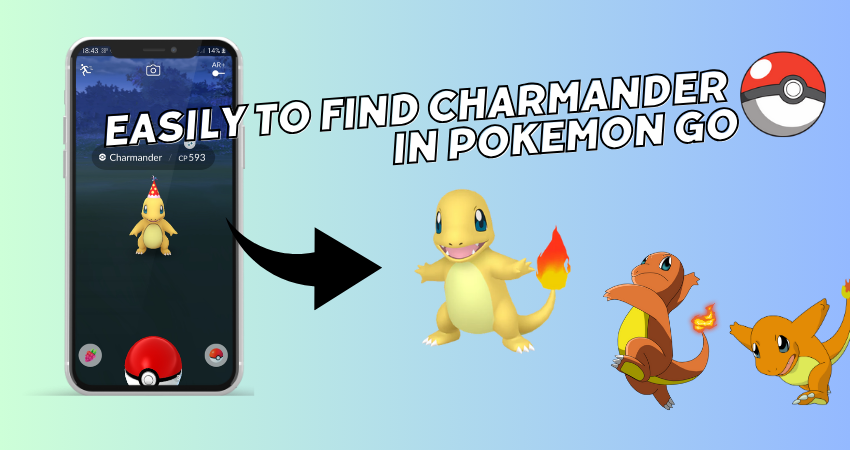where to find charmander in pokemon go